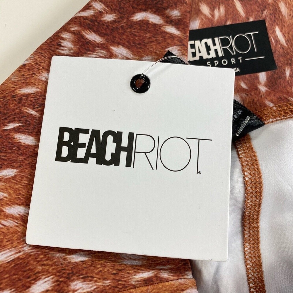 Beach Riot Brown Patterned Leggings - Picture 6 of 8